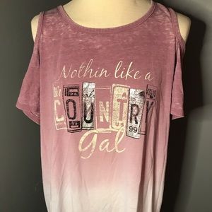 Country Gal faded tee